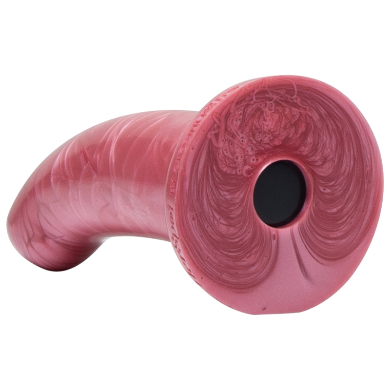 img_108964_460e15d2976170b4e388424ca2c62b74_1.png HERSPOT FLESHLIGHT - CURVED DILDO GOLDEN ROSE S - Imagen 3