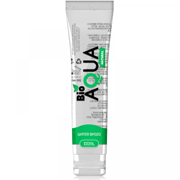 BIOAQUA LUBRICANTE INGREDIENTES NATURALES BASE AGUA 100 ML
