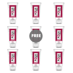 AQUA TRAVEL - WILD RASPBERRY FLAVOUR WATERBASED LUBRICANT - 50 ML 8+1 FREE