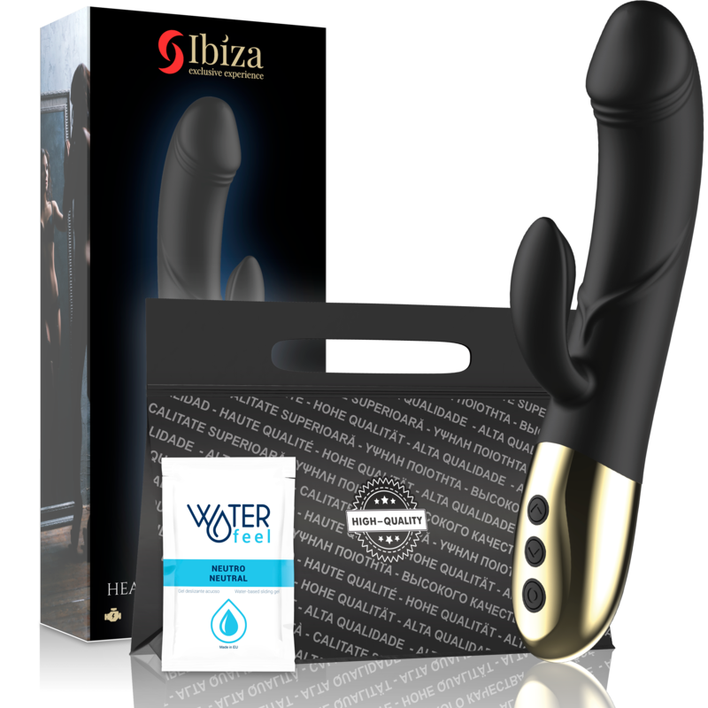 img_124446_0c36f04beec827788b361ff7d7f55f26_1.png IBIZA - POWERFUL ANATOMICAL VIBRATOR WITH RABBIT - Imagen 1
