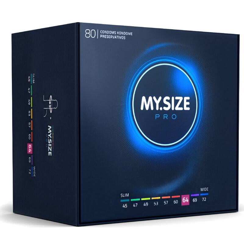 img_141263_e994e80310868e5b0b09251c019a1a69_1.jpg MY SIZE - PRO CONDOMS 64 MM 80 UNITS - Imagen 1