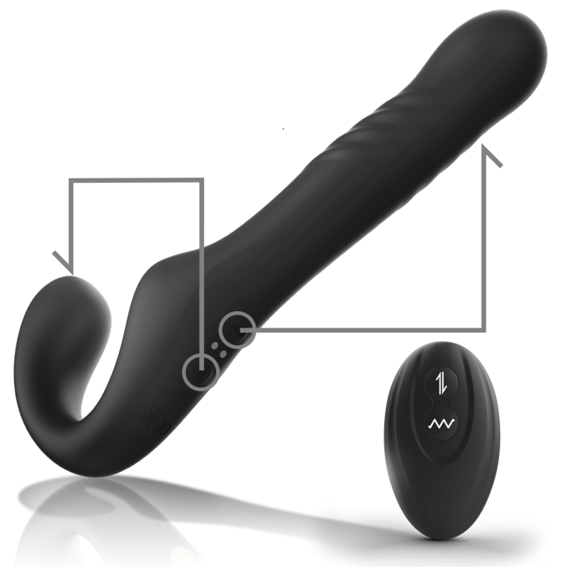 img_142179_5e3f2a37ad3ce65655cc6fd3f8cd4370_1.png IBIZA - REMOTE CONTROL STRAPLESS VIBRATOR UP DOWN - Imagen 3