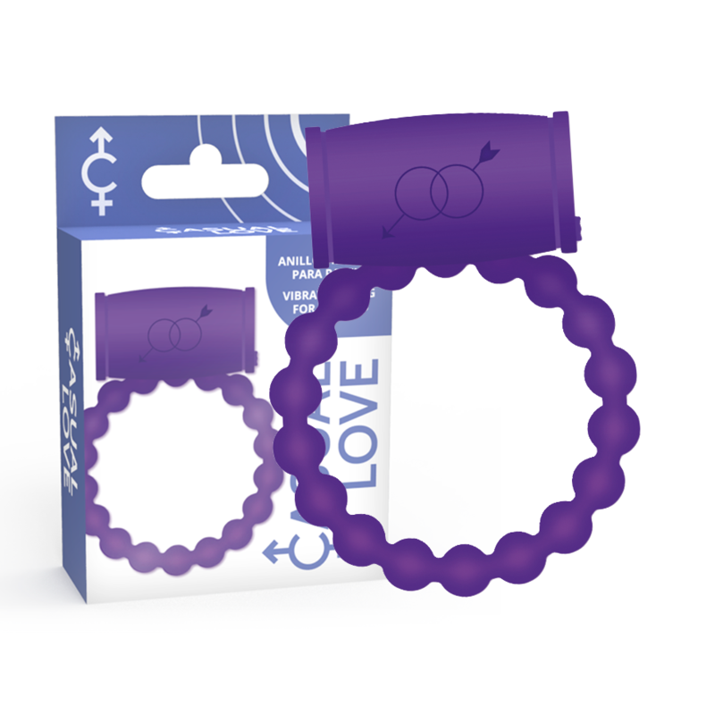 img_143461_d22afb5645bb36e5b39478177130a2ee_1.png CASUAL LOVE - 25 COUPLE VIBRATOR RING VIOLET - Imagen 1