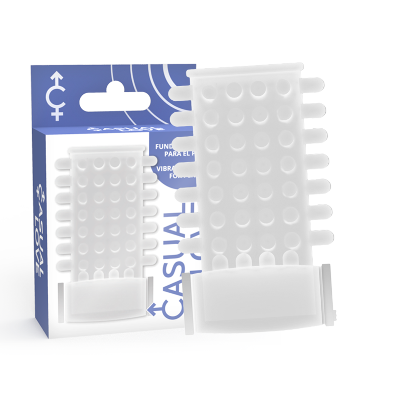 img_143466_5b5c8710b6db793fe7ae64ef7621f5bf_1.png CASUAL LOVE - RING VIBRATING SLEEVE TRANSPARENT - Imagen 3