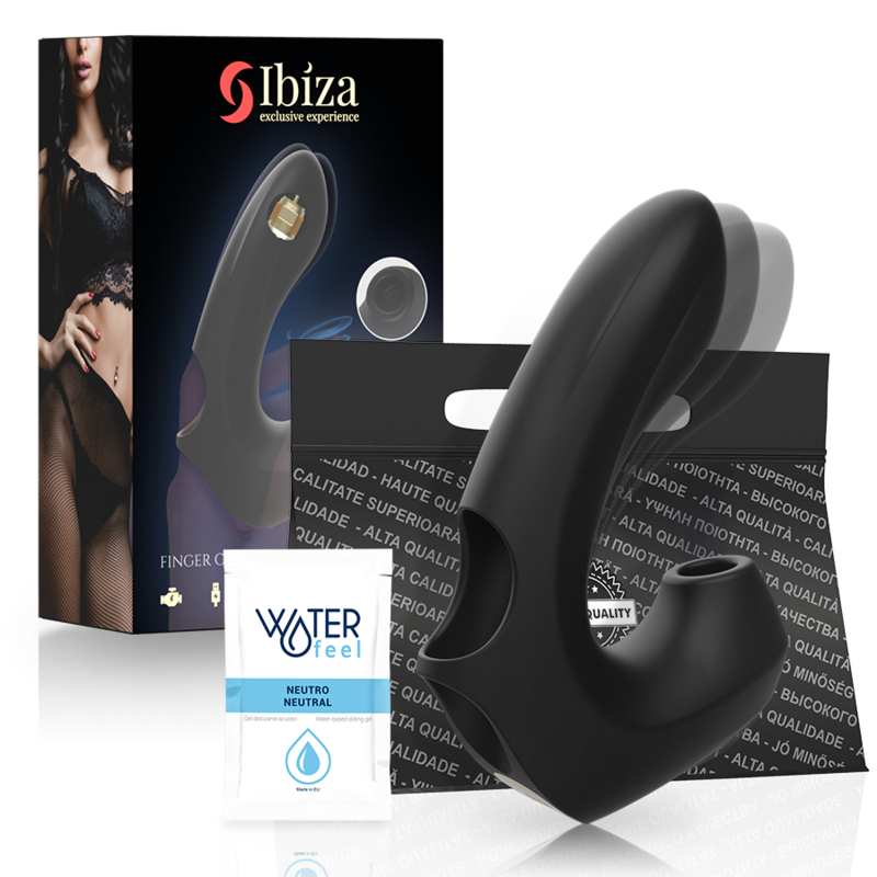 img_144263_b58d8ba7d2cb0af508756b2629f26e6d_1.png IBIZA - POWERFUL VIBRATING AND CLITORIS SUCTION THIMBLE - Imagen 1