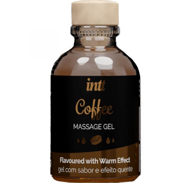 INTT MASSAGE ORAL SEX - GEL DE MASAJE SABOR A CAFÉ EFECTO CALOR