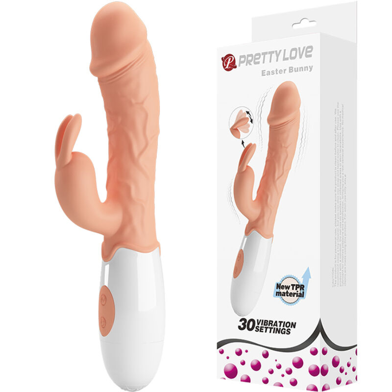 img_145620_43d0946015903a6a8cee37356a134b6d_1.jpg PRETTY LOVE - EASTER BUNNY VIBRADOR CON ESTIMULADOR - Imagen 1