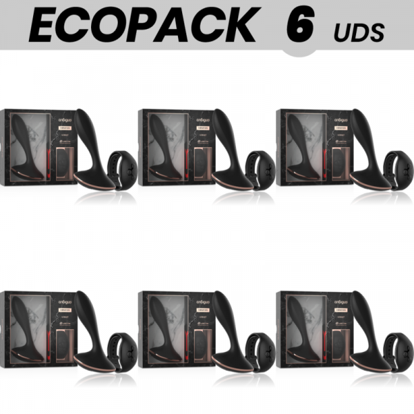 ECOPACK 6 UDS - ANBIGUO WATCHME CONTROL REMOTO VIBRADOR PLUG ANAL VERNET