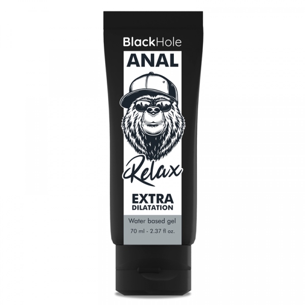 BLACK HOLE - GEL BASE AGUA DILATACIÓN ANAL 70 ML