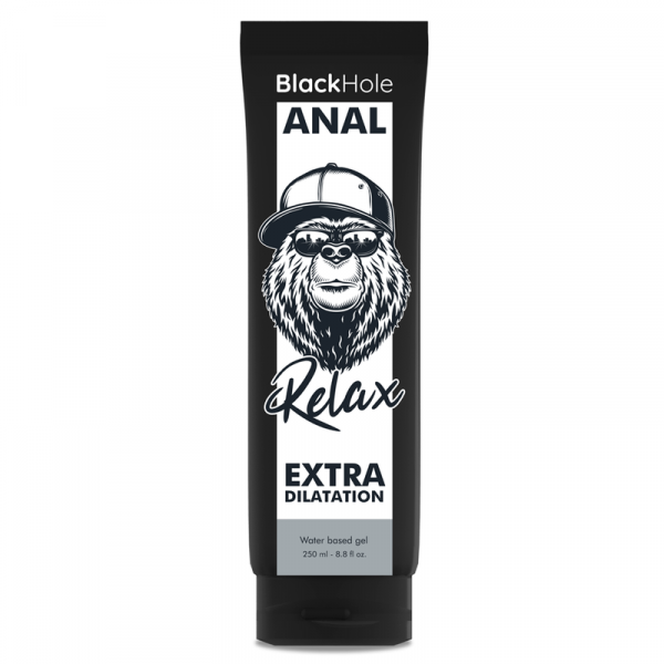 BLACK HOLE - GEL BASE AGUA DILATACIÓN ANAL 250 ML