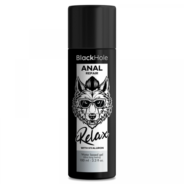 BLACK HOLE - ANAL REPAIR BASE AGUA RELAX CON HYALURON 100 ML