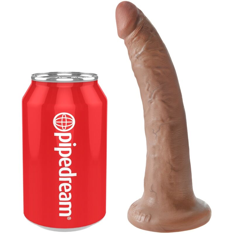 img_155190_7f4c747cfe243ced69bb102128d993ba_1.jpg KING COCK - REALISTIC PENIS 17.5 CM CARAMEL - Imagen 4