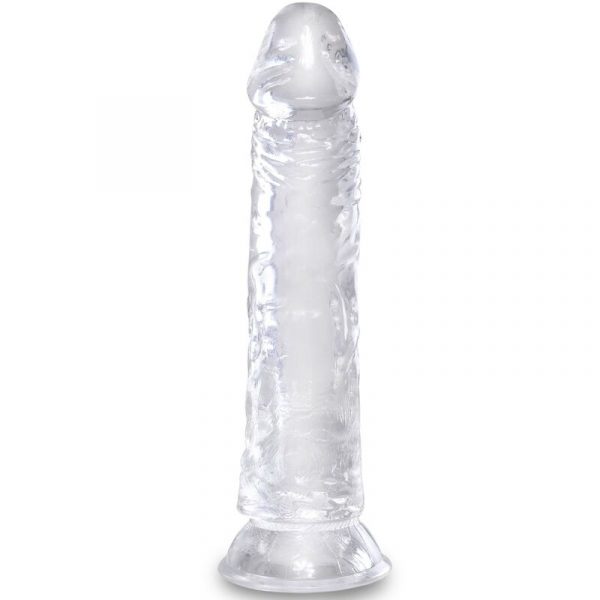 KING COCK - CLEAR PENE REALÍSTICO 19.7 CM TRANSPARENTE