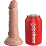 KING COCK - ÉLITE DILDO REALÍSTICO SILICONA 15.2 CM
