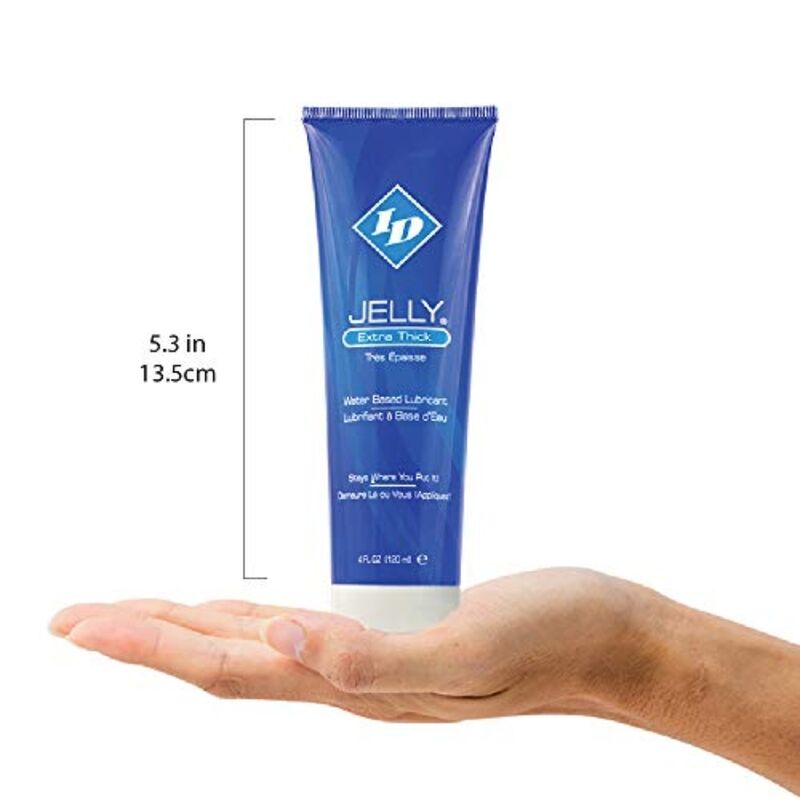 img_157342_d2e3d5633173073b9ef84c7fc5338073_1.jpg ID JELLY - WATER BASED LUBRICANT EXTRA THICK TRAVEL TUBE 120 ML - Imagen 3