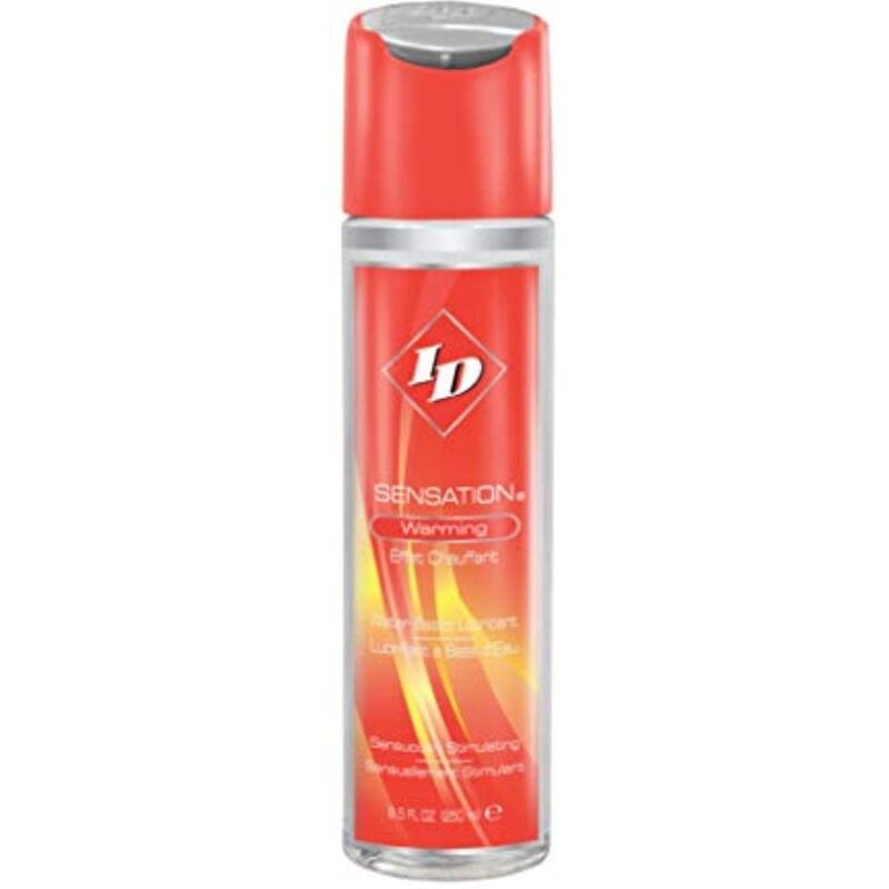 img_157441_c8d3db31eb185ff127a2f24df3ed41ea_1.jpg ID SENSATION - WATER BASED LUBRICANT WITH HEAT EFFECT 250 ML - Imagen 1