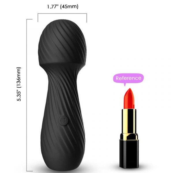 ARMONY - DAZZLE MASAJEADOR VIBRADOR PEQUEÑO NEGRO