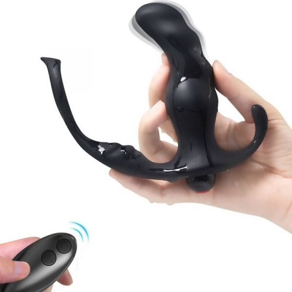 ARMONY - KNIGHT VIBRADOR ANAL PROSTATA ANILLO CONTROL REMOTO NEGRO