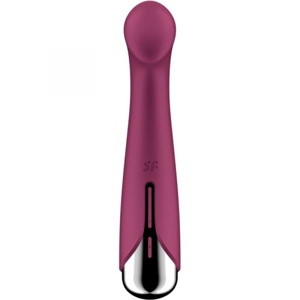 SATISFYER - SPINNING G-SPORT 1 VIBRADOR ROTADOR ROJO