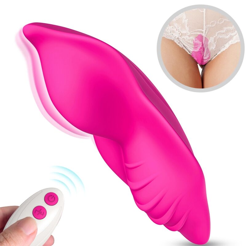 img_164714_45f84f129d3ab457cdde2b557cddedf2_1.jpg ARMONY - WHISPER WEARABLE PANTIES VIBRATOR REMOTE CONTROL FUCHSIA - Image 1