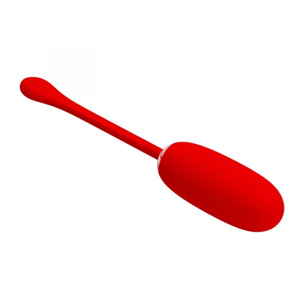 PRETTY LOVE - JULIUS HUEVO VIBRADOR IMPERMEBLE RECARGABLE ROJO