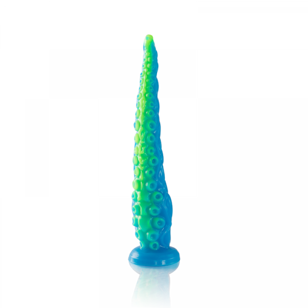 EPIC - SCYLLA DILDO TENTÁCULO FINO FLUORESCENTE TAMAÑO PEQUEÑO