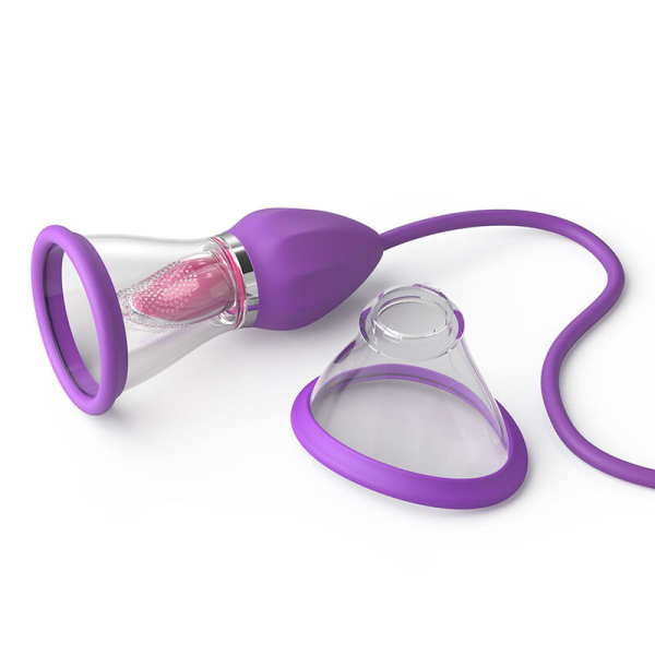 Dispositivo de succión para pecho color morado