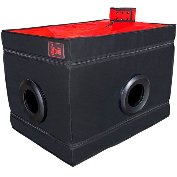 SECRET DOME - KINK CLUB LA NICHE CABINA NEGRO ROJO