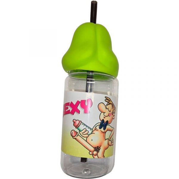 DIABLO PICANTE - BIBERÓN FORMA PENE 360 ML VERDE