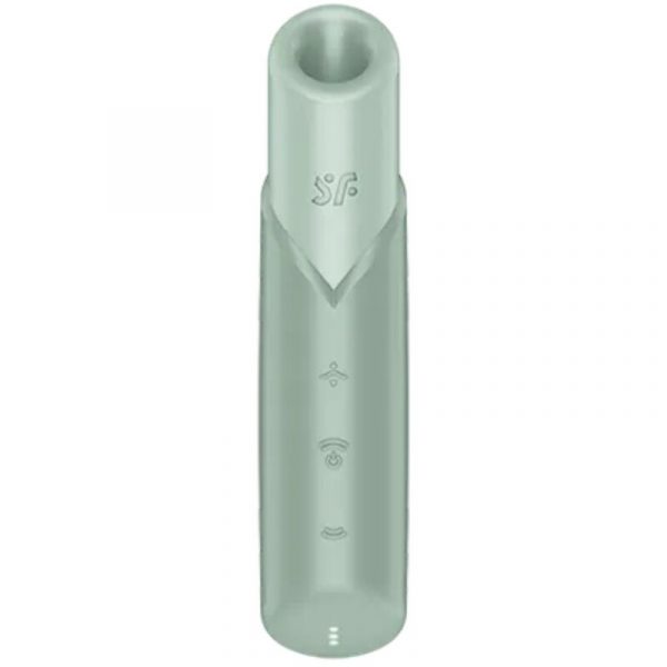 SATISFYER - NAUGHTY KISS ESTIMULADOR CLÍTORIS POR ONDAS VERDE AGUA