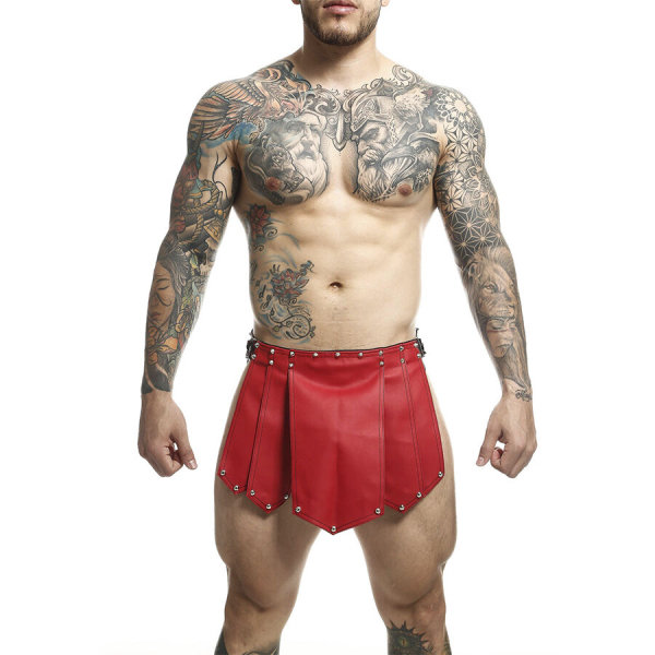 MOB - DNGEON RED ROMANDA SKIRT ONE SIZE