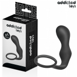 ADDICTED TOYS - ANAL PLUG WITH RING SILICONE MODEL 3