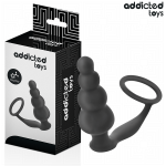 ADDICTED TOYS - ANAL PLUG WITH RING SILICONE MODEL 5