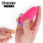 ONINDER CUTE - LOVE PLEASURE VIBRO-WAVE TAPPING SILICONE EGG - FREE GLOBAL APP