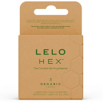 LELO - HEX ORGANIC PRESERVATIVO CAJA 3 UDS