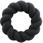 ROCKS- OFF - TWIST ANILLO MASTURBADOR SILICONA NEGRO