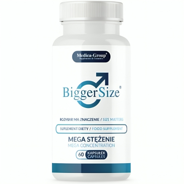 MEDICA GROUP - BIGGER SIZE AUMENTO PENE 60 CÁPSULAS