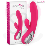 MORESSA - TROY MASAJEADOR PUNTO G Y CLITORIS PREMIUM SILICONE RECARGABLE