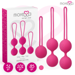 MORESSA - OSIAN SET PREMIUM SILICONE PINK (Osian One - 51 g  Osian Two - 101 g  Osian Three 85 g)
