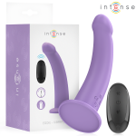 INTENSE - EDDIE VIBRADOR 17,5 CM 10 VIBRACIONES MORADO CONTROL REMOTO