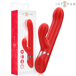 INTENSE - LELE MULTIFUNCTION VIBRATOR ROTATING  OSCILLATION  STIMULATION RED