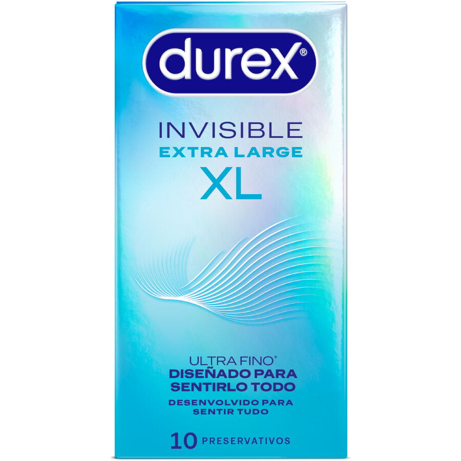 img_215681_a24b8c13771bc612b0e65019c0a76b3d_1.jpg DUREX - PRESERVATIVOS INVISIBLE XL 10 UNIDADES - Imagen 1