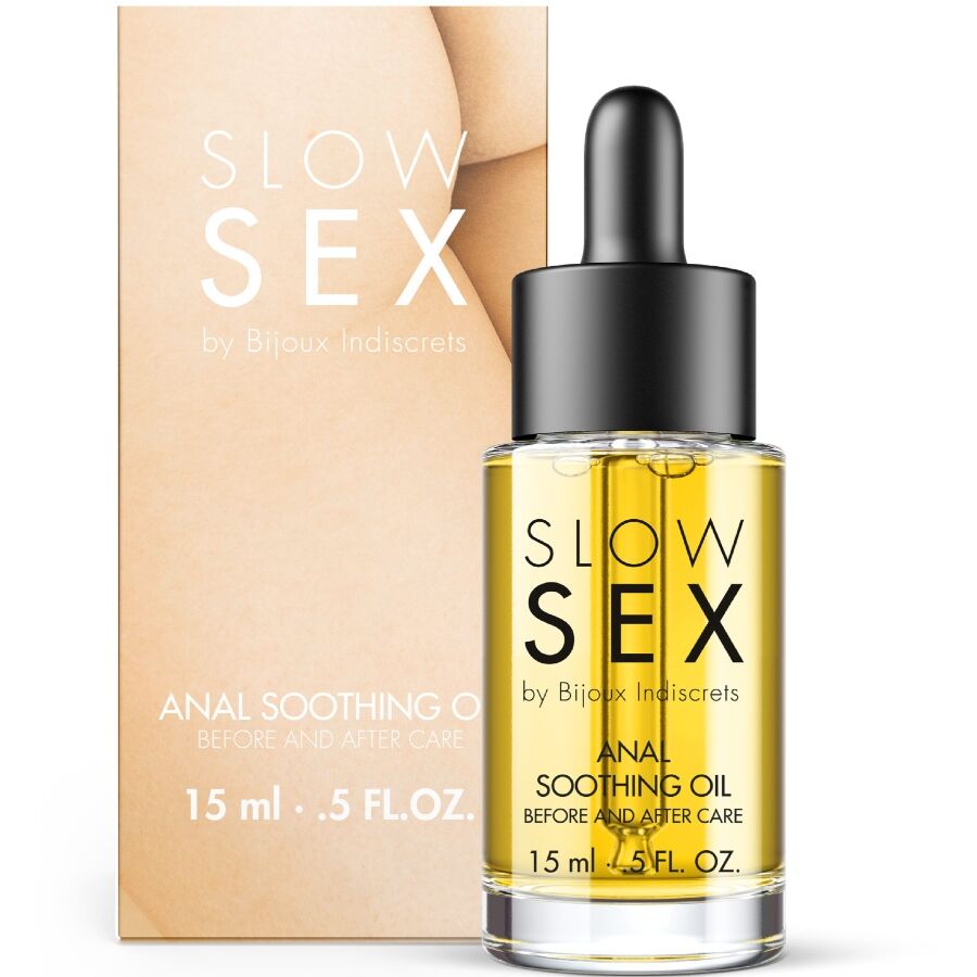 img_217060_2fe0e21d5817d6276006f4e48a33f620_1.jpg BIJOUX INDISCRETS - SLOW SEX ACEITE ANAL CALMANTE 15 ML - Imagen 1