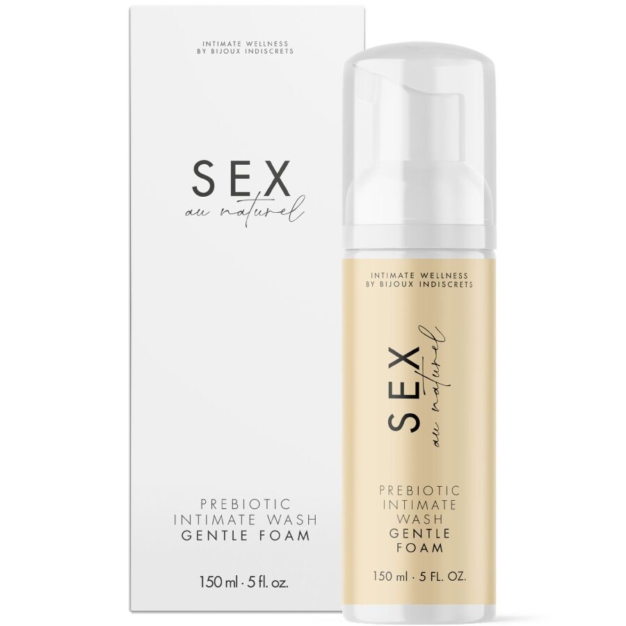 img_217066_10f2c034d231ff055bc31f828178e877_1.jpg BIJOUX INDISCRETS - SEX AU NATUREL GEL ÍNTIMO PREBIÓTICO CON ESPUMA 150 ML - Imagen 1