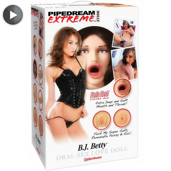 Caja de muñeca sexual B.J. Betty