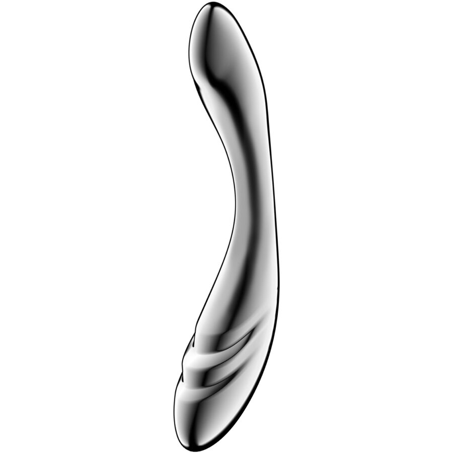 img_217757_1b31be7c25cdc1b4044d69cb8d276f52_1.jpg SATISFYER - PURE GRAVITY 3 DILDO ACERO INOXIDABLE DOBLE USO - Imagen 1