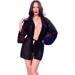 CHILIROSE - BABYDOLL  TANGA NEGRO