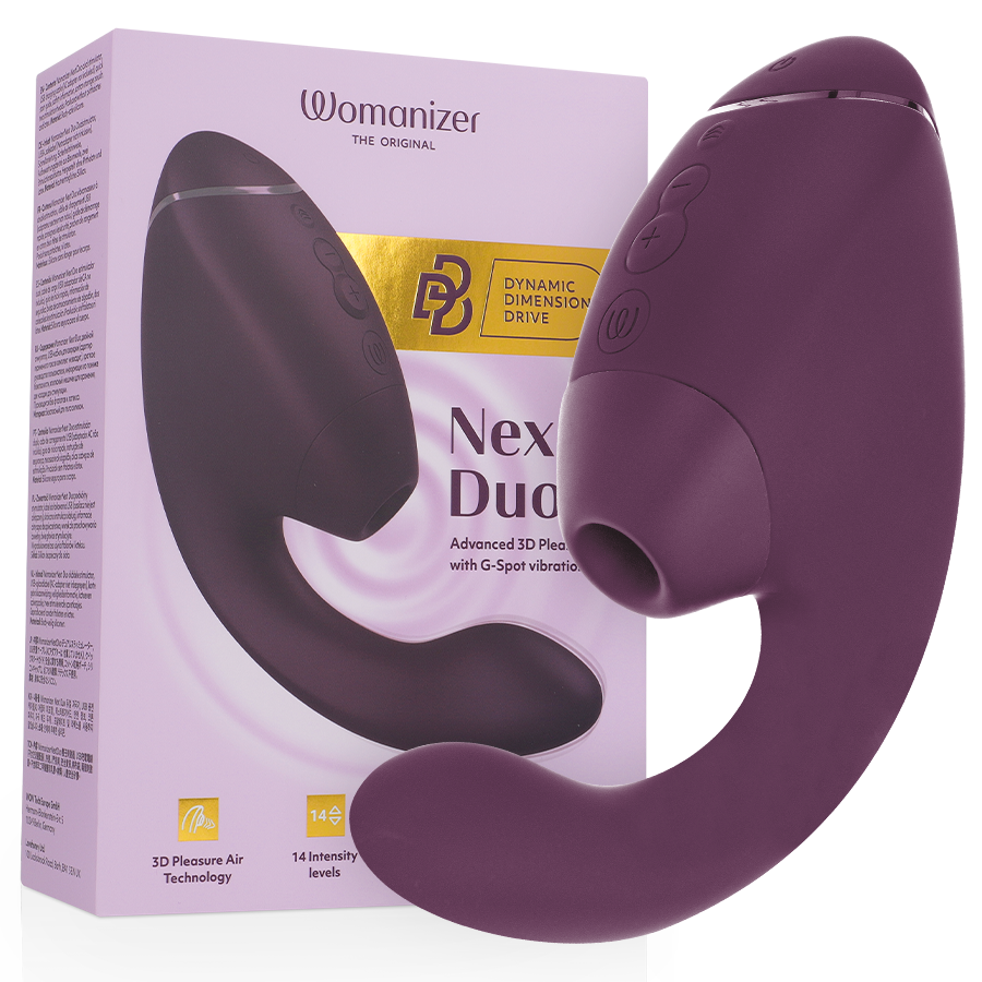 img_219132_2f30b39a914a0c007b77c5020853a45e_1.png WOMANIZER - DUO NEXT ESTIMULADOR VIBRADOR DUAL CLÍTORIS PUNTOG MORADO - Imagen 1