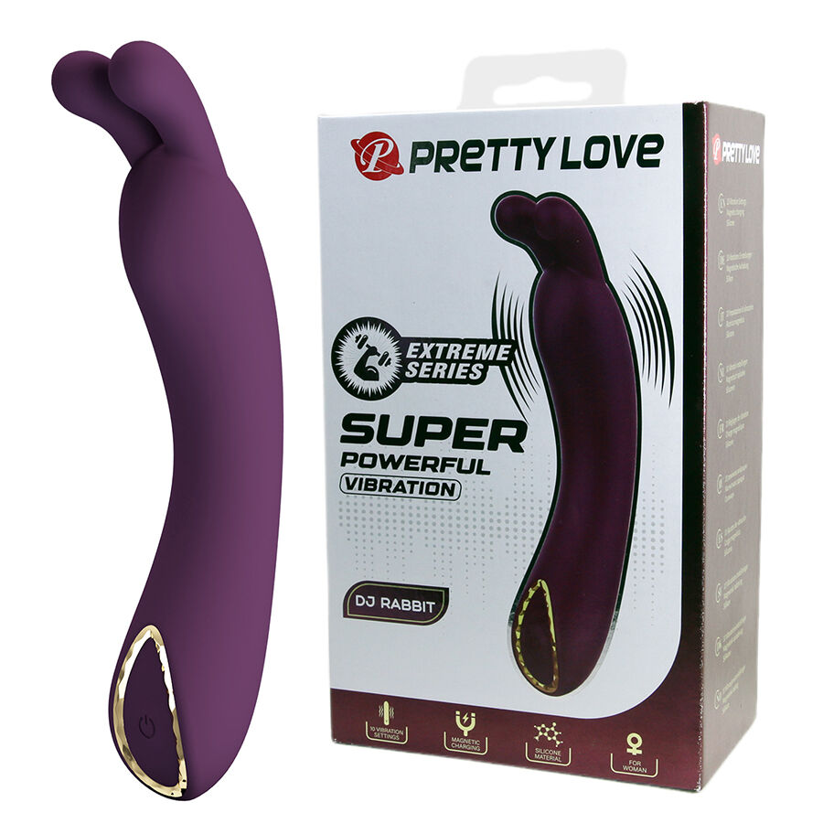img_219940_fc9a5f29209af0996d6afb5d00fe8ac8_1.jpg PRETTY LOVE - DJ RABBIT PURPLE G-SPOT VIBRATOR - Imagen 1