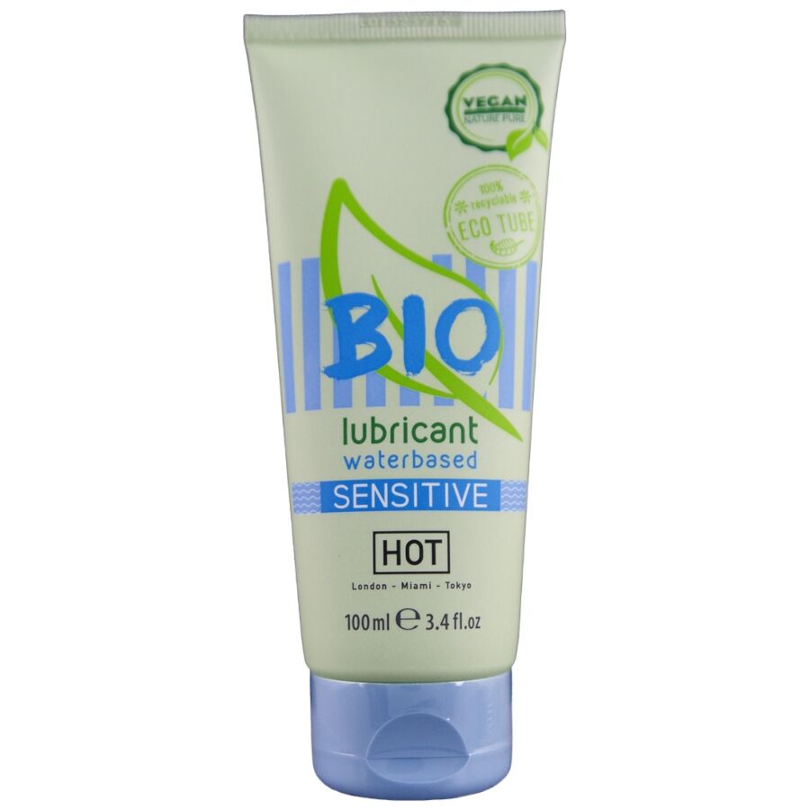 img_220641_2768853bc9da7d5f4af3fdff0febe2ee_1.jpg HOT - BIO LUBRICANT LUBRICANTE BIO BASE AGUA SENSIBLE 100 ML - Imagen 1
